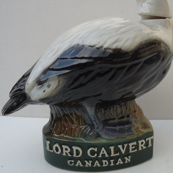 Lord Calvert Canadian Eider Duck Whisky Decanter. - Picture 13 of 16